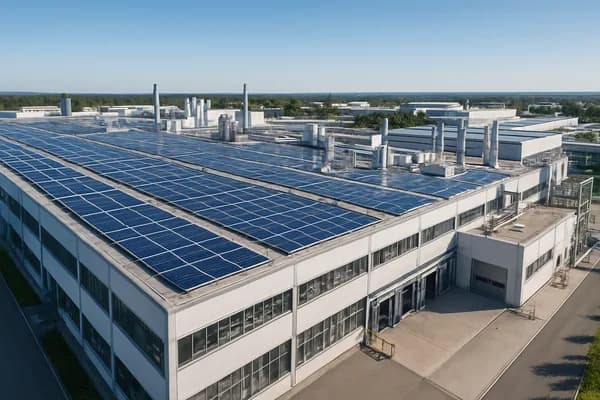 Photovoltaik-Anlage — Industrie & Produktion
