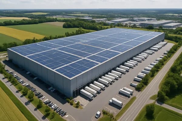 Photovoltaik-Anlage — Logistik & Lager